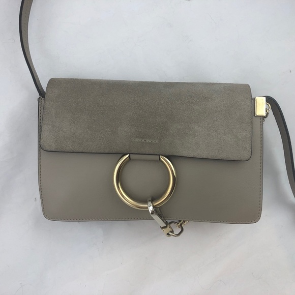 Like new taupe Chloe small Faye shoulder bag - Picture 2 of 6